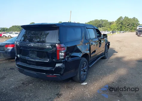 2022 Chevrolet Suburban 4Wd Z71 из США, поврежденный, VIN 1GNSKDKD7NR299426